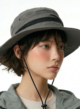 女夏户外防晒速干防水渔夫帽