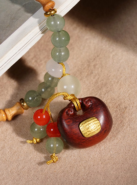 新山檀竹节手链木串念珠手串节节