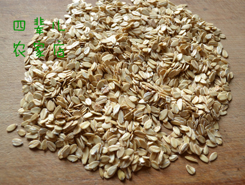 农家生燕麦片需煮纯麦片熬粥杂粮生麦片燕麦粥 500克四辈儿农家 - 图0