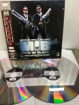 LD Big Movie Fire Explosive West Piece ~ Black Supersheriff (MIB MEN IN BLACK) Double Disc First-class Business Card