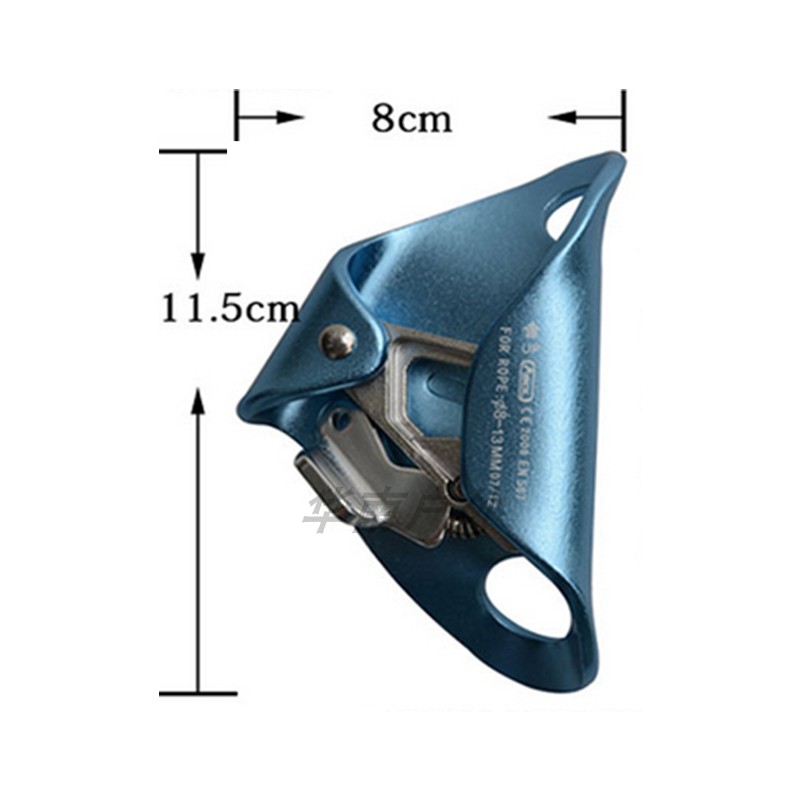 特价Z&W腹前胸部胸式上升器登山攀岩升降器绳索爬绳器攀爬抓绳器 - 图2