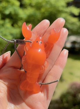 变色龙虾烤鸭挂件紫外线挂件