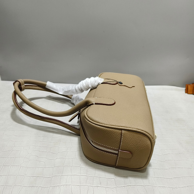 简约百搭头层摔纹牛皮波士顿包单肩包真皮保龄包女士腋下包手提包,淘宝优惠券,粉丝福利购,淘宝优惠卷