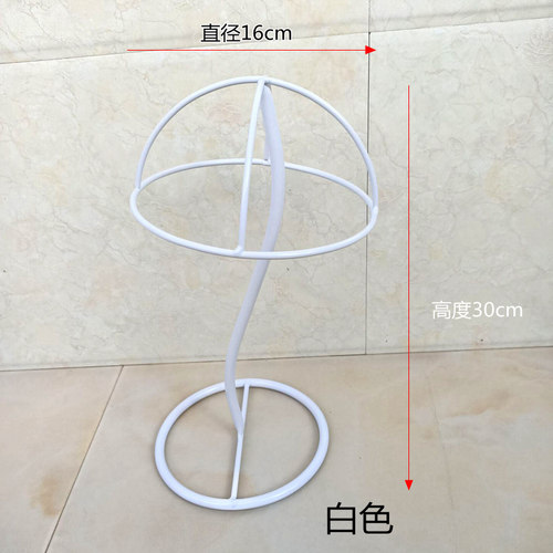 铁艺帽子展示架帽托架道具卖场置帽架创意蘑菇帽撑收纳架欧式成人 - 图0
