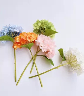 3D打印仿真绣球花小清新摆件