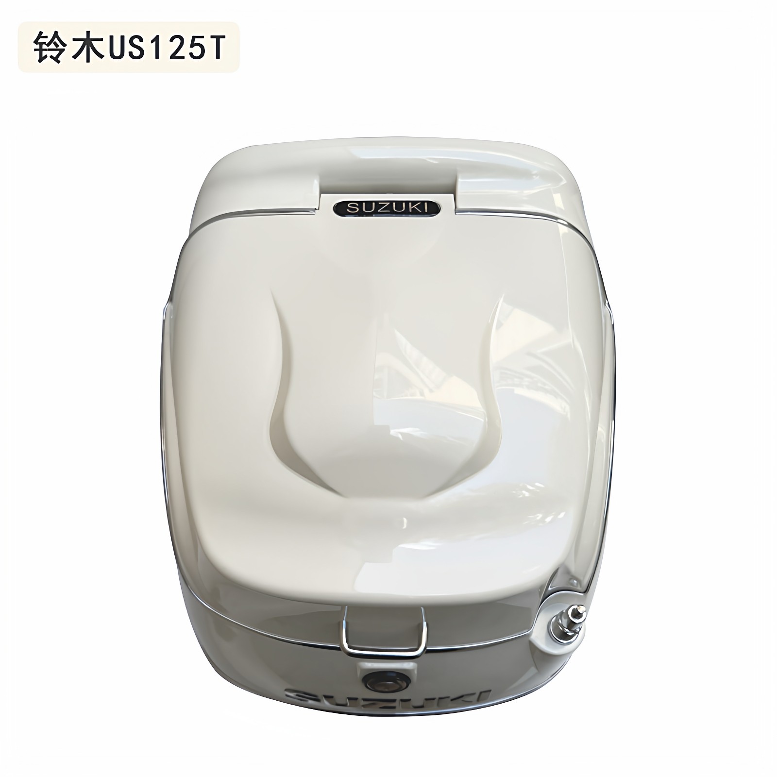 2铃木US125复古改装后尾箱大容量货架载物架摩托车后备箱加大38L,淘宝优惠券,粉丝福利购,淘宝优惠卷