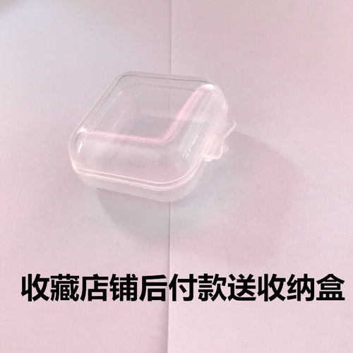 999纯银耳钉小圆圈光面耳环韩版防过敏防脱落小巧时尚养耳3对包邮 - 图1