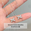 Full diamond cross necklace 18K gold natural real diamonds