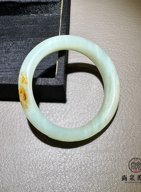 洒金皮籽料手镯55圈口