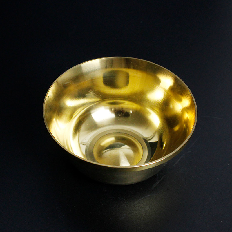 供佛水杯用品纯铜抛光供水碗家用供佛家用摆件供佛铜碗小碗供水杯_虎窝淘