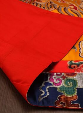 祥云桌布桌前面桌背布一套3张民族风龙纹金刚杵藏式佛堂室内装饰