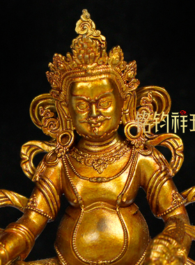 2寸7cm藏巴拉金古色佛像摆件随身莲师小佛藏式车载摆放装饰佛堂