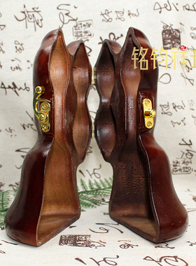 实木铃套金刚铃杵套盒手工保护套民族风收纳盒铃铛包装外盒装饰品