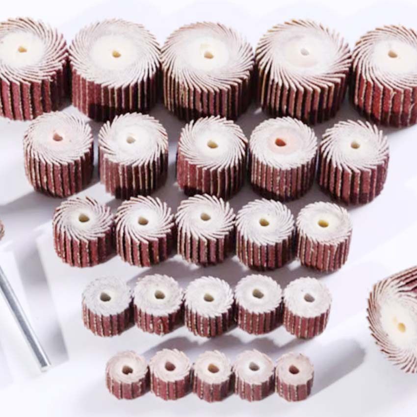 加长柄活柄百页轮变径柄6转3深孔粗细研磨抛光砂纸千叶轮80-600#,淘宝优惠券,粉丝福利购,淘宝优惠卷