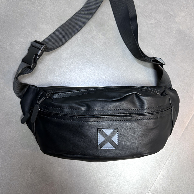 Fashionable men's small breast bag casual couple's crossbody bag