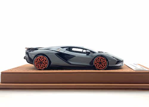 Looksmart 1:43仿真树脂汽车模型收藏礼物兰博基尼Sian西岸车模 - 图1