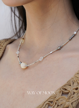 WAYOFMOON温柔海边度假风项链
