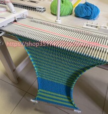 Наклейки на шкаф 银笛lk150手工毛衣编织机中粗 -----粗线diy织毛衣机