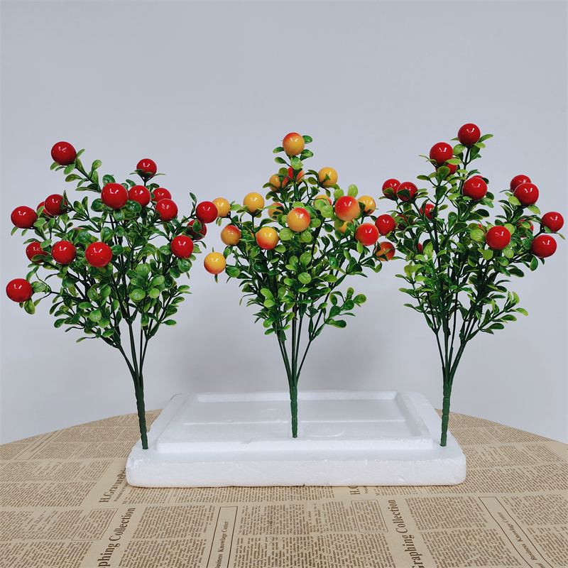冬青仿真花吉祥果富贵果辣椒果树家居装饰塑料花植物摆饰拍摄道具,淘宝优惠券,粉丝福利购,淘宝优惠卷