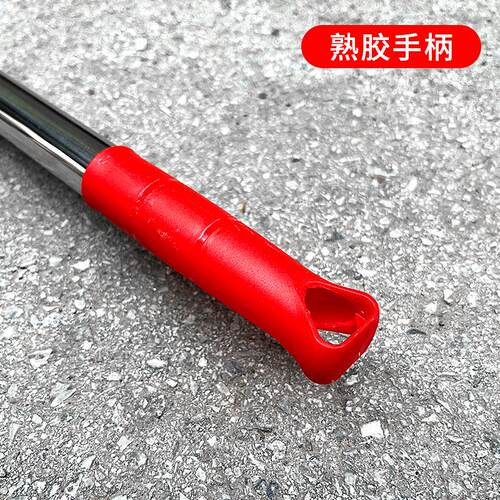 不锈钢铲子园艺铲加厚农用铲煤灰铲洋铲户外农具烧烤铲铁锹灰渣铲 - 图3