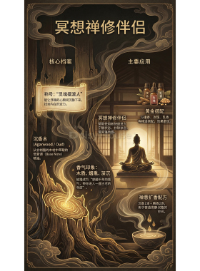 沉香木单方精油珍稀木质禅意冥想5ml爱芳疗DaisyHouseDIY原料