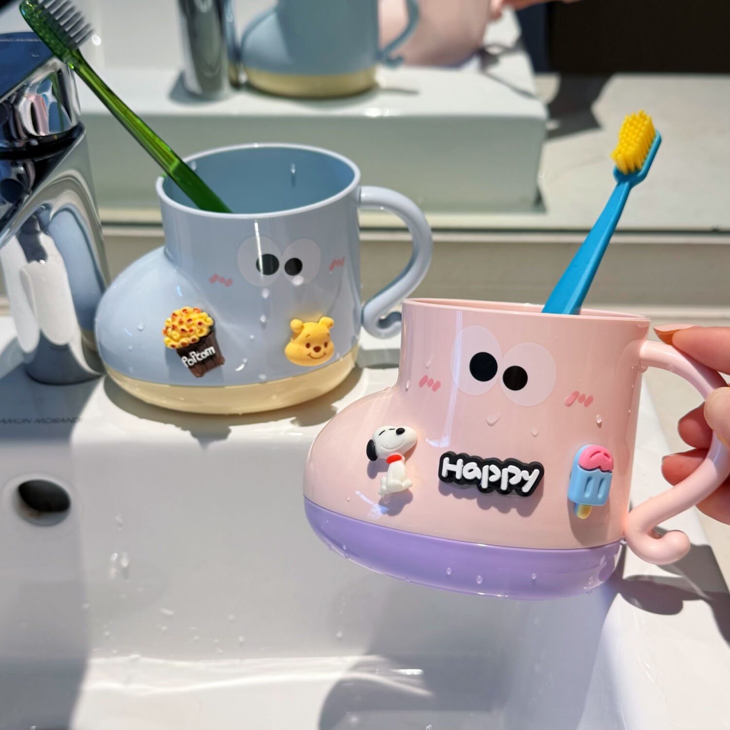 小鞋子刷牙杯可爱洗漱杯子家用儿童学生宿舍牙刷杯情侣漱口杯牙缸,淘宝优惠券,粉丝福利购,淘宝优惠卷