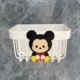 Bathroom storage basket discarded face towel hanging basket bathroom makeup toiletries storage basket storage basket cartoon