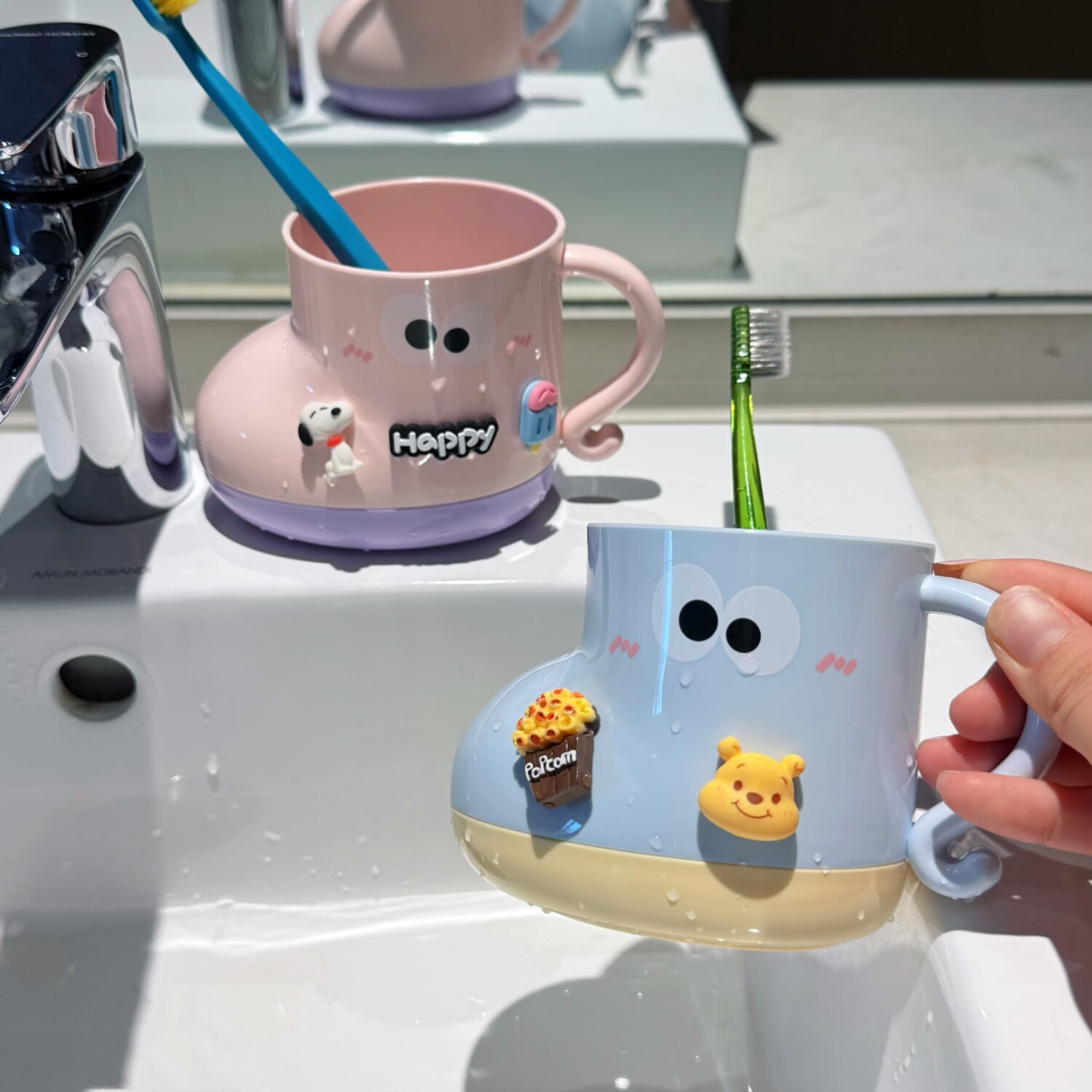小鞋子刷牙杯可爱洗漱杯子家用儿童学生宿舍牙刷杯情侣漱口杯牙缸,淘宝优惠券,粉丝福利购,淘宝优惠卷