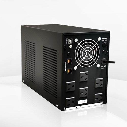 雷迪司UPS不间断电源D3000 电脑防停电3KVA/1800W大功率备用电源 - 图1