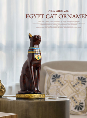 埃及欧式风客厅玄关电视柜摆件