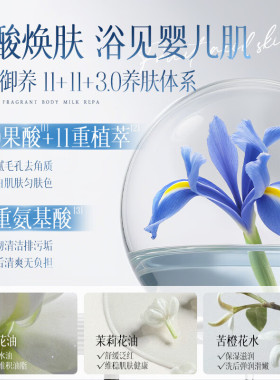 维特丝保湿控油沐浴露留香持久清洁舒缓滋润沐浴液香水型沐浴露女