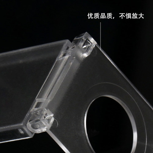 16/19/22mm圆形金属按钮开关不锈钢按键塑料防尘防水防误撞保护罩 - 图2