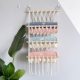 Wooden iwood doll storage doll towel plush toy net bag storage rack multi-layer children's room hanging decoration