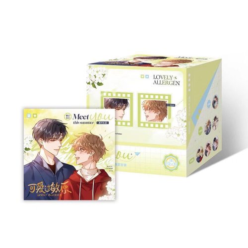 【正版】《可爱原》遇时长夏系列-马口铁徽章盲盒 - 图2