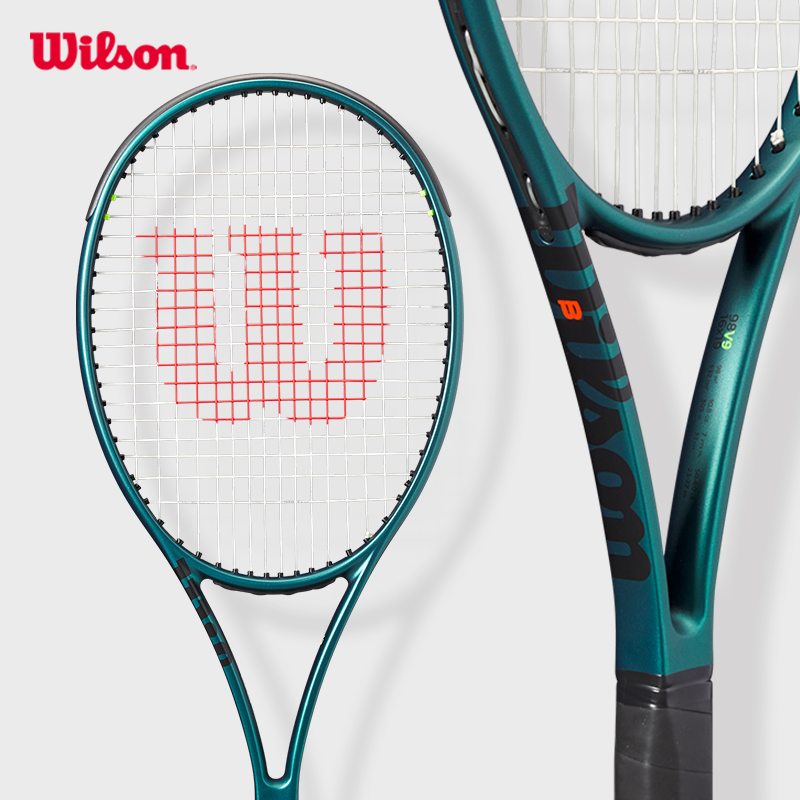 威尔胜Wilson BLADE V9萨巴伦卡同款专业男女单人网球拍2024新品 - 图0