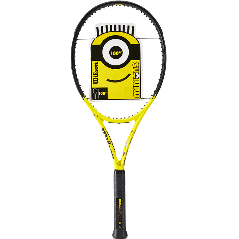 威尔胜Wilson Minions Clash V2小黄人联名全碳素专业拍-图3