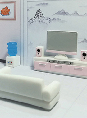 仿真家居树脂摆件孩子过家家玩具