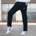 Quần Nike Nike nam 2018 mùa đông cộng với quần nhung bó rộng size rộng giản dị quần dài thẳng 804394 - Quần thể thao quần tập gym Quần thể thao