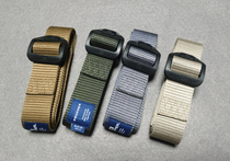 Special price succinct and strong and durable nylon Tactical belt anti-metal allergy