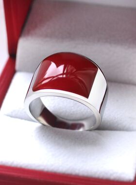 男女钛钢时尚霸气戒指独特