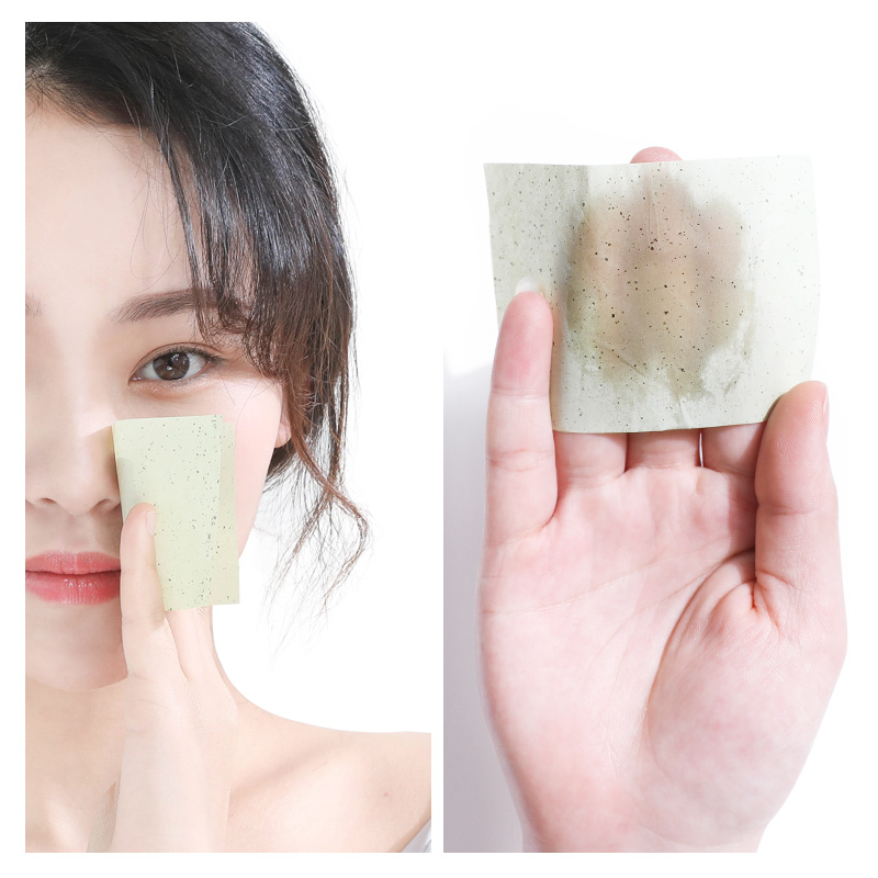 古迪家居旗舰店吸油纸面部女控油清爽夏季面纸 绿茶吸油纸3盒300片装0