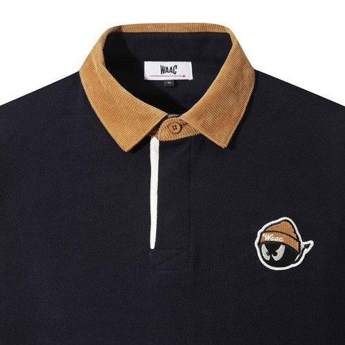 韩国正品代购男式WAAC高尔夫球服装25新款长袖T恤POLO衫,淘宝优惠券,粉丝福利购,淘宝优惠卷