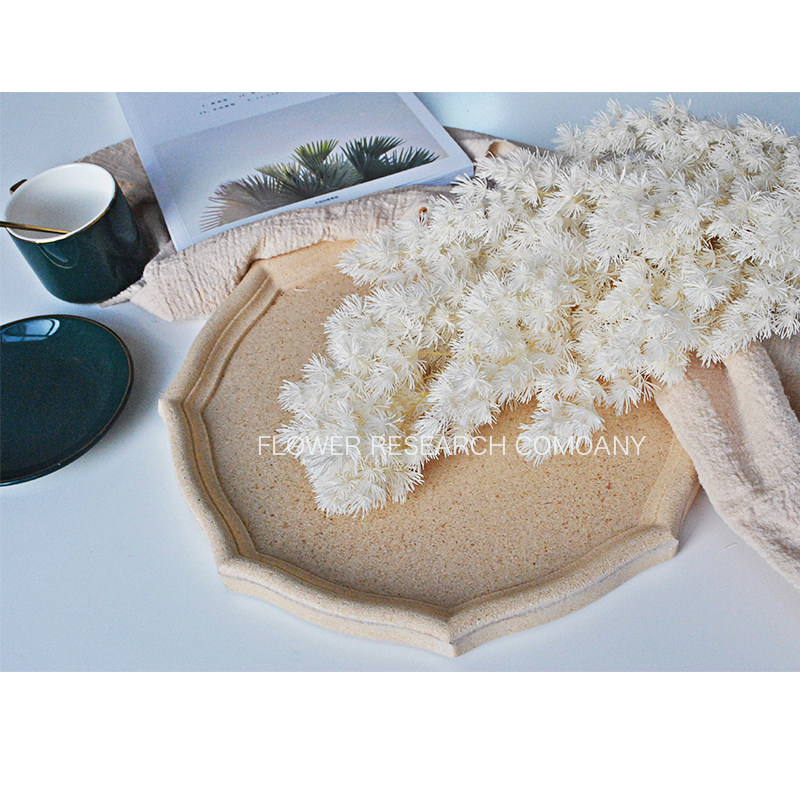 蓬莱松永生花白色diy礼盒玻璃罩材料手工制作挂件车挂干花配花 莳花志 淘优券