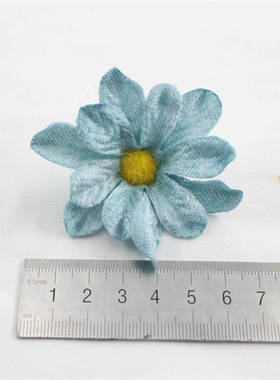 diy秋色手工头饰家居客厅小菊花