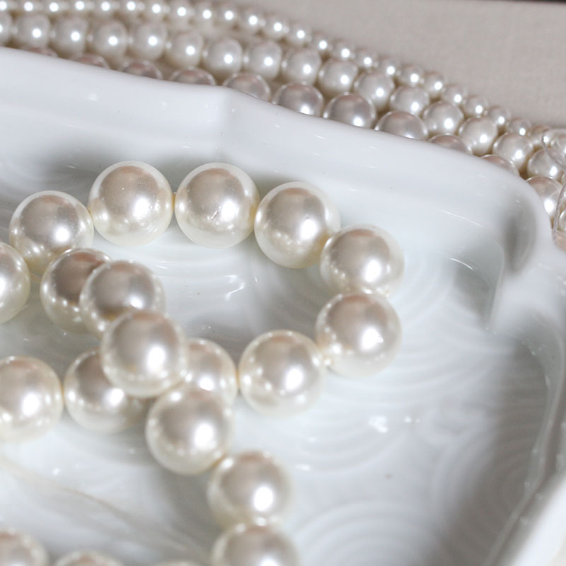 古风民族服饰宫花发簪DIY饰品配件材料*贝壳珍珠*4/6/8/10/12mm,淘宝优惠券,粉丝福利购,淘宝优惠卷