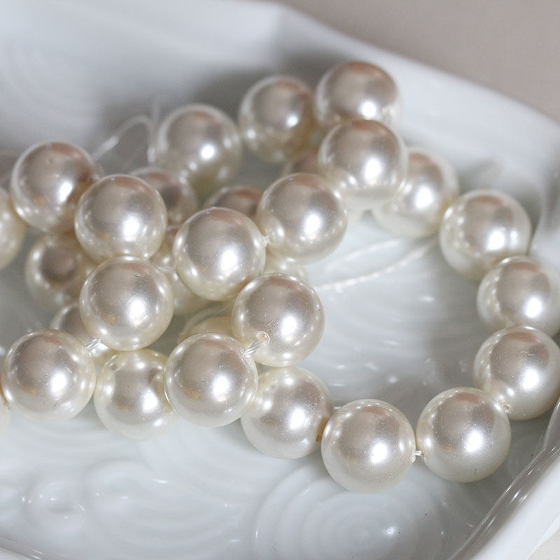 古风民族服饰宫花发簪DIY饰品配件材料*贝壳珍珠*4/6/8/10/12mm,淘宝优惠券,粉丝福利购,淘宝优惠卷