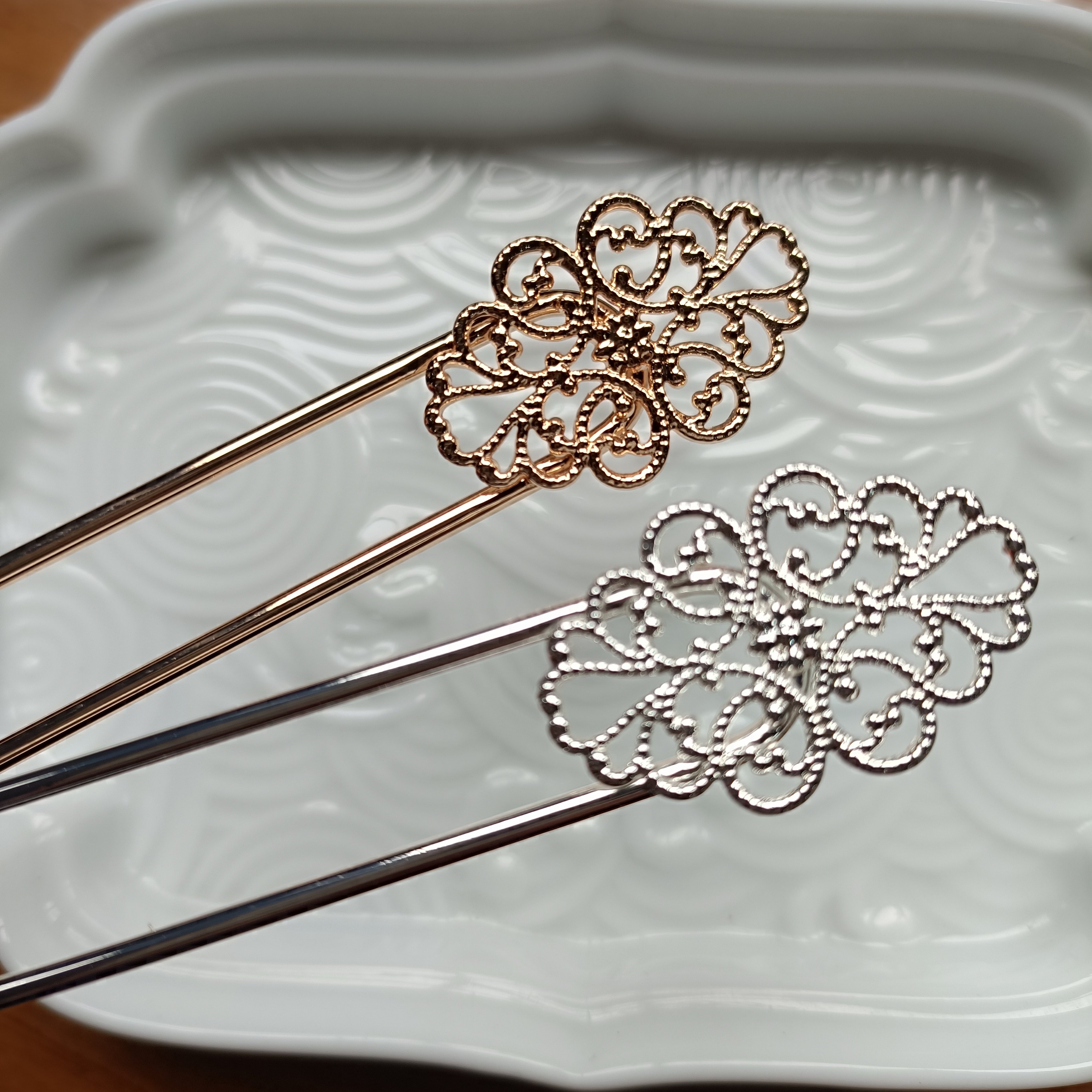 黄铜焊接小云纹花片发钗*花影梦发簪发饰头饰DIY配件,淘宝优惠券,粉丝福利购,淘宝优惠卷