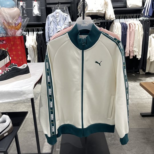 Puma puma counter подлинный 2025 новый мужской и женский стандартный свободный вязаный пиджак для спорта и отдыха, костюм 633269