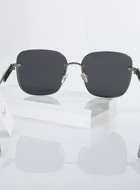 帕莎防紫外线无边框女显瘦太阳镜