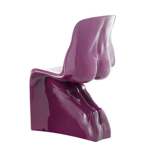 Chair玻璃钢【他和她 】男女人体型椅屁股造型椅S椅接待曲线椅 - 图2